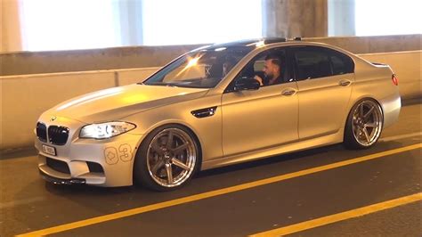 Tuned BMW M5 F10 with Straight Pipes Exhaust! - Burnouts, Accelerations & Loud Sounds! - YouTube