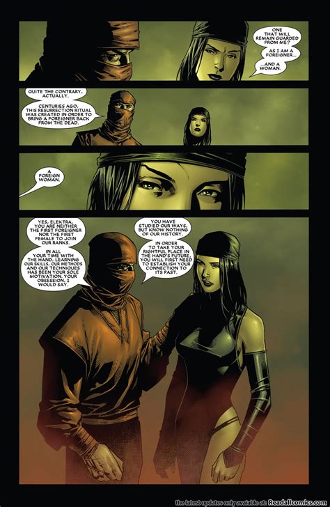 Elektra – The Hand 01 (2004) | Read All Comics Online For Free