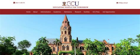 GC University Lahore Admission 2024 Apply Online - Today Jobs