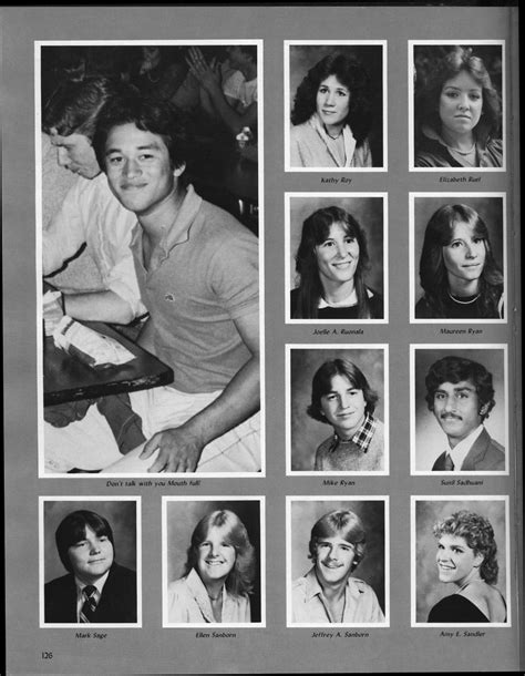 Nashua High School Class of 1984 Yearbook Page 126