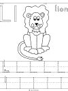 Alphabet Letter L Lion Preschool Lesson Plan Printable Activities and Worksheets