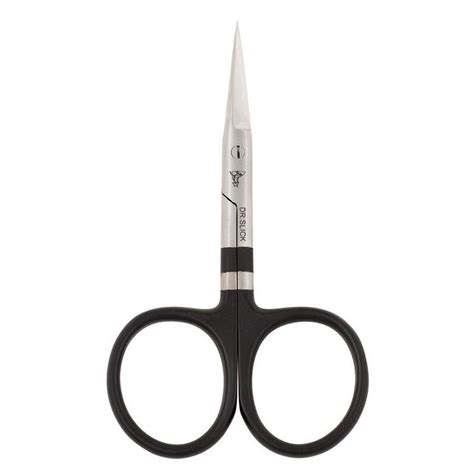 Dr. Slick Fly Tying 4"" All-Purpose Straight Tungsten Carbide (T.C.) Scissors