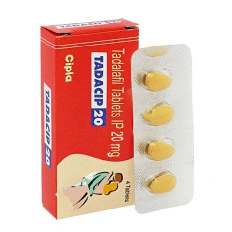 Tadacip 20 Tadalafil Tablet: Buy Cipla Tadacip 20mg, Reviews