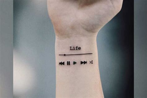 Music tattoo – Telegraph