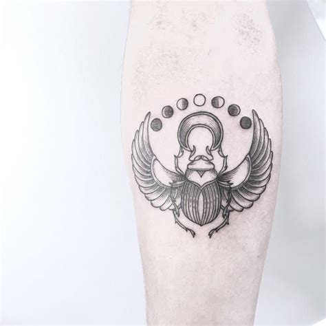 Egyptian Scarab Tattoo