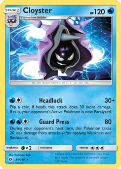 Cloyster | Pokédex