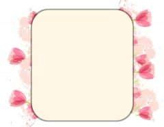 Free Printable Flower Border