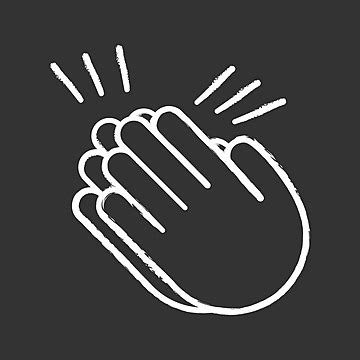 Clapping Hands Emoji Color Icon Language Cartoon Human Vector, Language ...