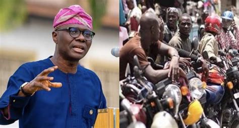 Okada ban in Lagos councils permanent: Sanwo-Olu