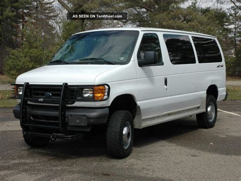 Ford e350 diesel passenger van