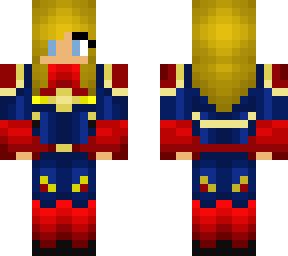 Captain Marvel | Minecraft Skins