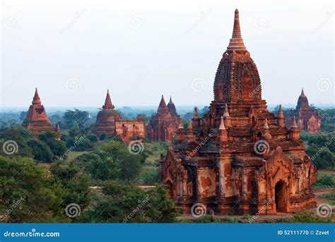 Bagan Archaeological Zone, Myanmar Stock Photo - Image of asia, built: 52111770