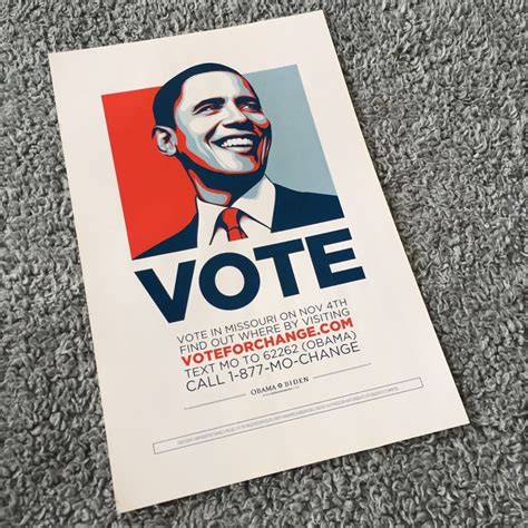 Barack Obama 2008 Campaign Poster : Campanya presidencial de barack ...