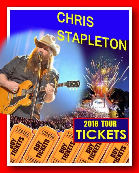 CHRIS STAPLETON - The easiest way to buy concert tickets (seller – SeatGeek). Tour 2018 ...