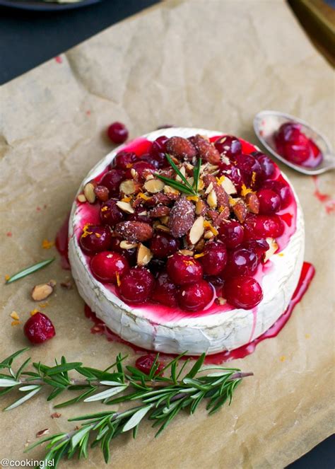 Baked Brie With Cranberries And Almonds Recipe - Cooking LSL