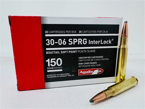 Nosler 30-06 Springfield Ammunition 150 Grain Partition Soft Point 20 ...