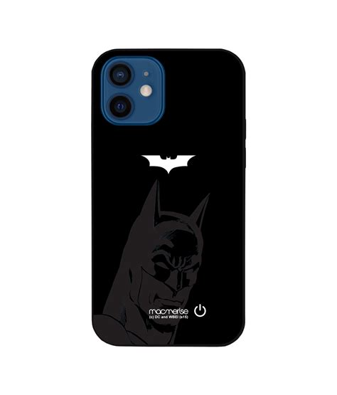 Buy Silhouette Batman Macmerise Lumous LED Case for iPhone 12 Mini Online