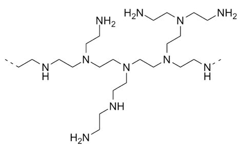 11: Structure of branched polyethylenimine (PEI). | Download Scientific Diagram