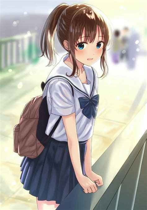 Anime School Girl Wallpapers - Top Free Anime School Girl Backgrounds - WallpaperAccess