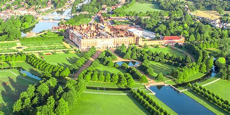 Hampton Court Palace Aerial View