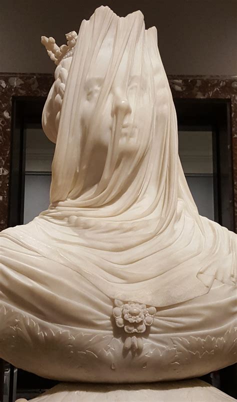 Given The Recent Interest in Marble, I thought I'd share one of my favorites - Isabel II, veiled ...