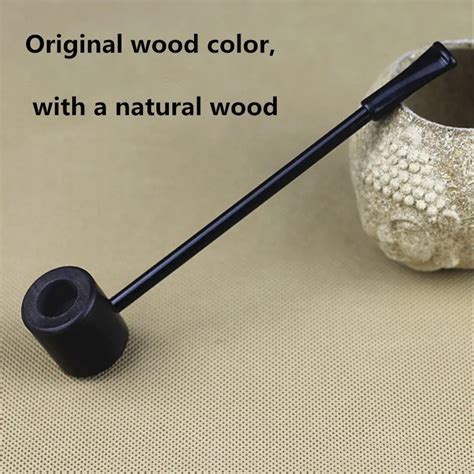 Grade Ebony Wood Pipe Smoking Pipes Popeye Portable Creative Smoking Pipe Herb Tobacco Pipes ...