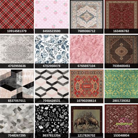 Awesome Berry Avenue Codes For Rugs Check this guide! | Modern decals, Pattern decal, Pink rug