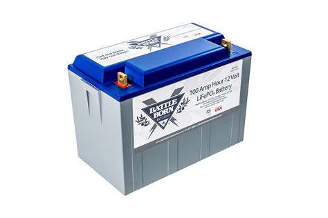 Battleborn 100 Amp Hour Lithium LiFePO4 Deep Cycle Battery