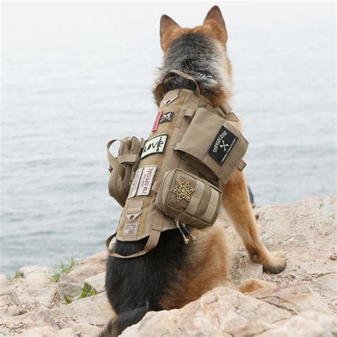 Dog Harness Vest - Dog Tactical Vest Harness - Service Dog Harness | Dog Collars