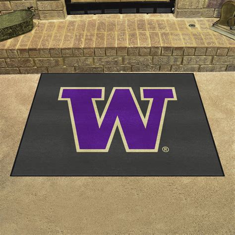 Washington Huskies All-Star Logo Mat - 34 x 44.5