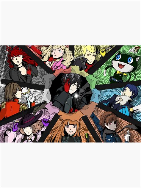 "Persona 5 Royal Phantom Thieves" Sticker by nijelly | Redbubble