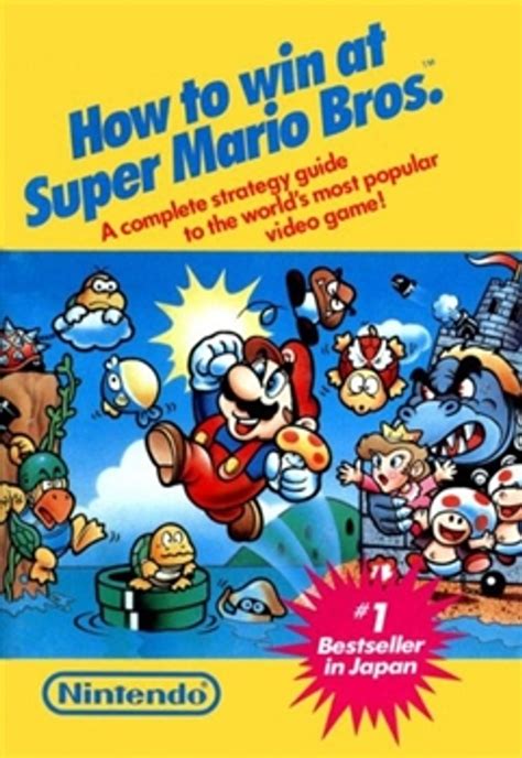 How to win at Super Mario Bros. NES Guide For Sale | DKOldies