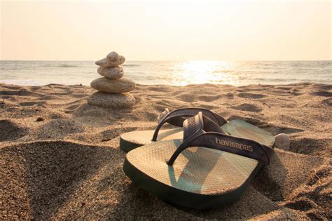 Free Images : flip flops, sandal, sand, sea, footwear, beach, sky, summer, vacation, ocean ...