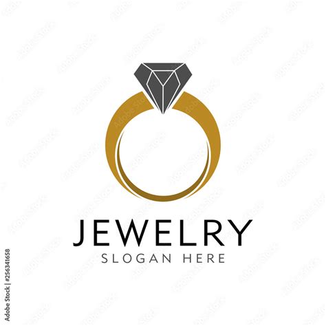 jewelry logo design vector Stock Vector | Adobe Stock