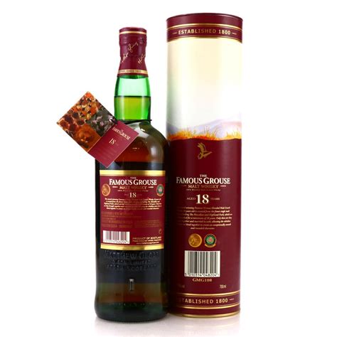 Famous Grouse 18 Year Old Malt Whisky | Whisky Auctioneer