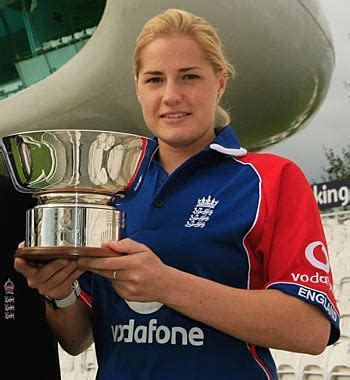 Katherine Brunt after being named England women's Cricketer of the Year for 2006 | ESPNcricinfo.com