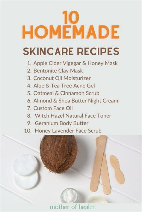 10 Homemade Natural Skin Care Recipes You Can Easily Make at Home ...