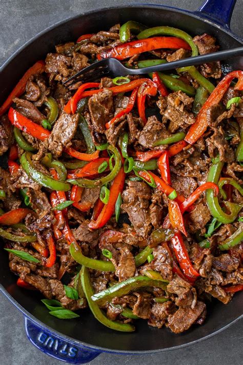 30-Minute Pepper Steak Stir Fry - Momsdish