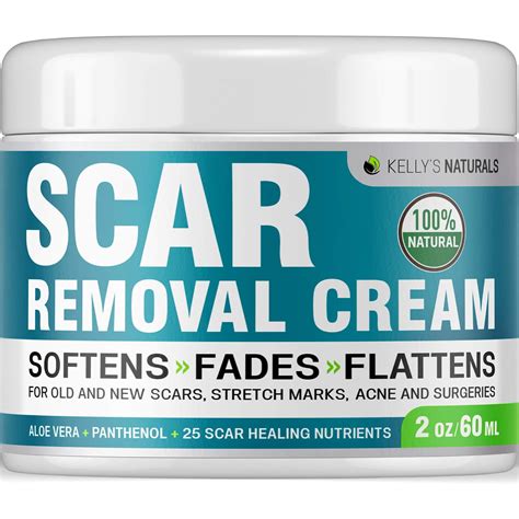 Scar Removal Cream - Perfect for Stretch Marks - Natural Formula with ...
