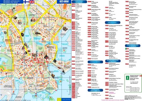 Helsinki tourist map - Ontheworldmap.com