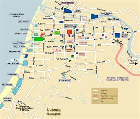 a map of the city of charleston and its major attractions, including ...