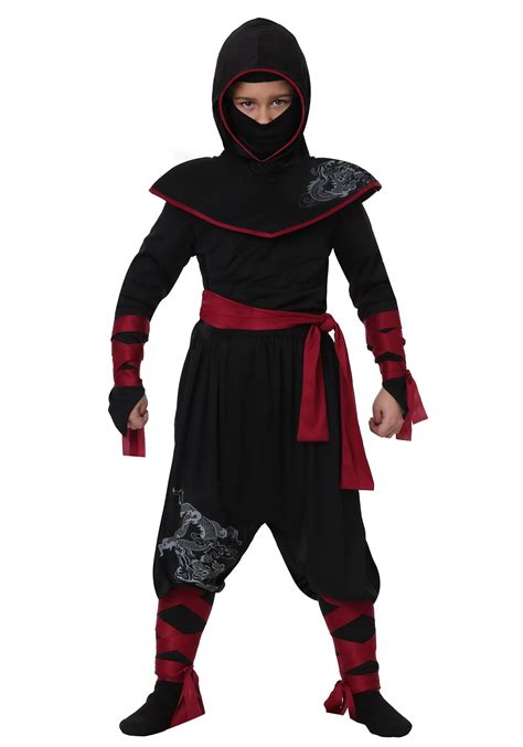 Deadly Ninja Costume For Boys - Walmart.com - Walmart.com