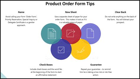 Product Order Form Template