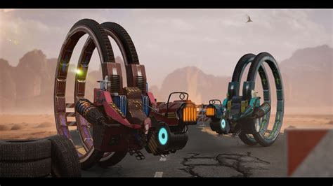 ArtStation - sci fi conceptual bike