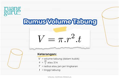 Cara Menghitung Volume Tabung Yang Benar In English I - vrogue.co