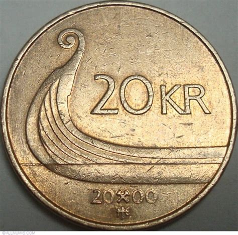 20 Kroner 2000, Harald V (1991-2000) - Norway - Coin - 30323