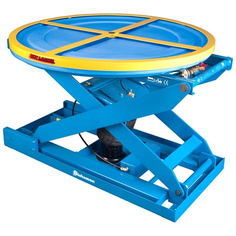 Pallet Turntable | Pneumatic Lift Table | EZ Loader | 1588kg | LLM Handling