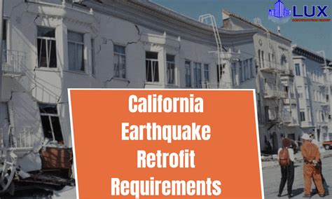 California Earthquake Retrofit Requirements - Ordinances