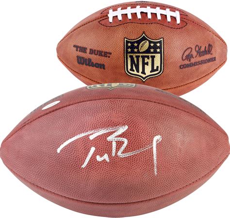 Tom Brady New England Patriots Autographed Pro Football - TRISTAR