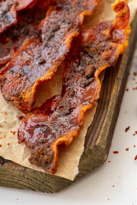 Oven Baked Spicy Brown Sugar Bacon (VIDEO) - The Cookie Rookie
